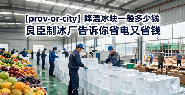 大连降温冰块一般多少钱 良臣制冰厂告诉你省电又省钱